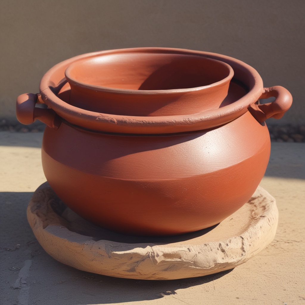 Clay cooking pot